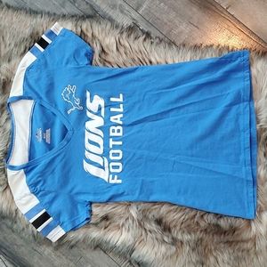 Lions Football V Neck